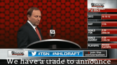 Man At Podium We Have A Trade To Announce GIF