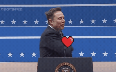 Man At Podium With Presidential Emblem GIF