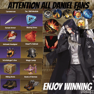 Man Attention All Daniel Fans Enjoy Winning GIF