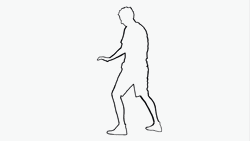 Man Bangs Head Against Wall Vector Art GIF