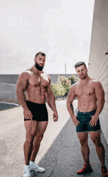 Man Becoming Giant With Muscle Growth