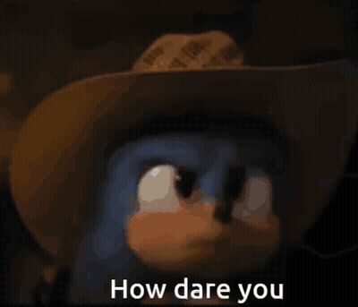 Man Before Door Saying How Dare You GIF