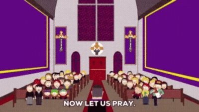 Man Before Group In Church GIF