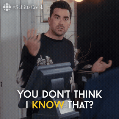 Man Behind Counter Saying You Dont Think I Know That