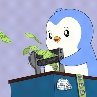 Man Behind Desk Money Printer Go Errr GIF