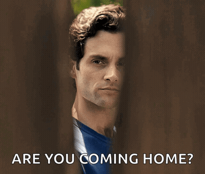 Man Behind Fence Asking Are You Coming Home GIF