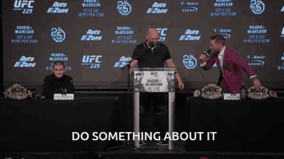Man Behind Podium Do Something About It GIF