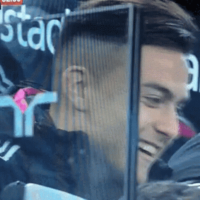 Man Behind Screen Saying First Star GIF