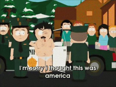 Man Being Arrested Saying Sorry I Thought This Was America