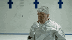 Man Bites His Food GIF