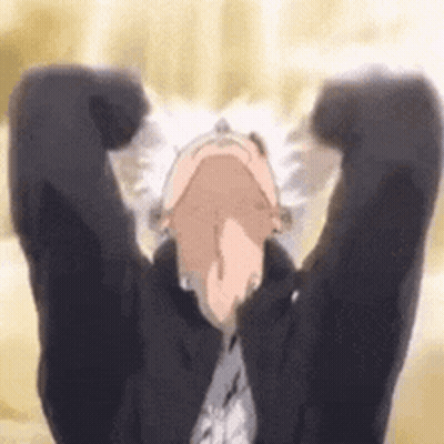 Man Black Jacket Lying Couch Arms Outstretched GIF