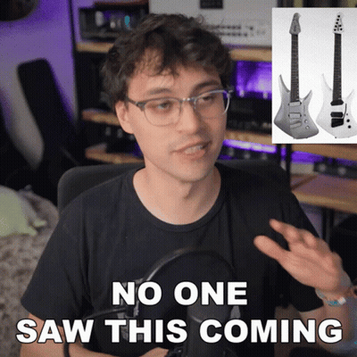 Man Black No One Saw This Coming Guitars GIF
