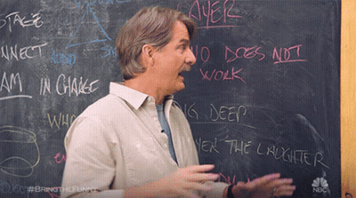 Man Blackboard No Does Not Work GIF