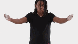 Man Blast Of Powder GIF