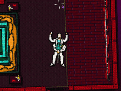 Man Bleeding From Head 1000Pts GIF