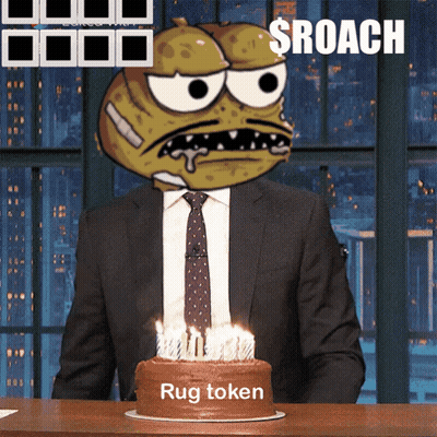 Man Blowing Out Candles On Rug Token Cake GIF