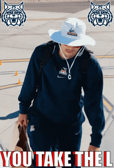 Man Blue Sweatshirt White Hat You Take The I GIF