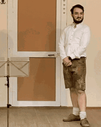 Man Bored Standing GIF