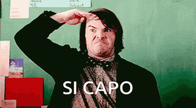 Man Bow Tie Black Jacket Says Si Capo GIF