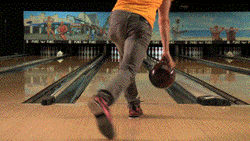 Man Bowling Alley Deal With It GIF