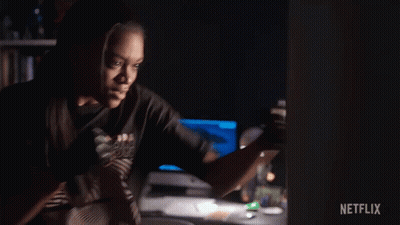 Man Boxing In Dark Room GIF