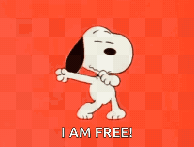 Man Breaking Chains Silhouette GIF
