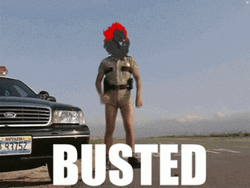 Man Busted Unexpected Action GIF