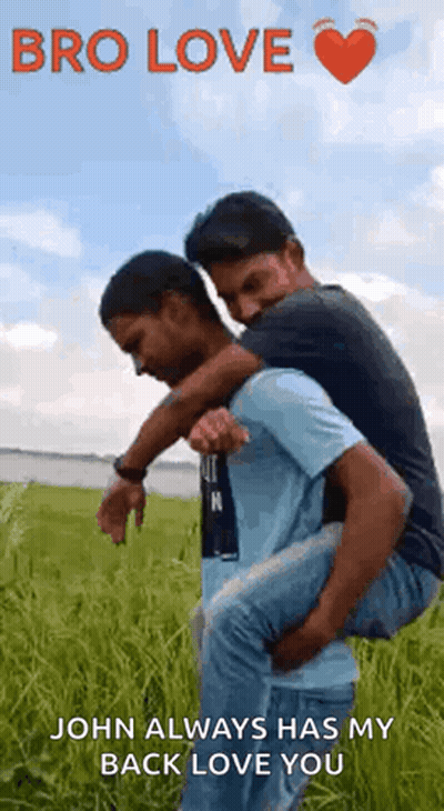 Man Carrying Another Man On Back GIF