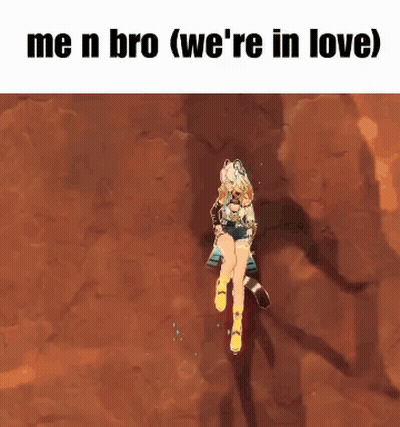 Man Carrying Woman Caption Me N Bro We're In Love GIF