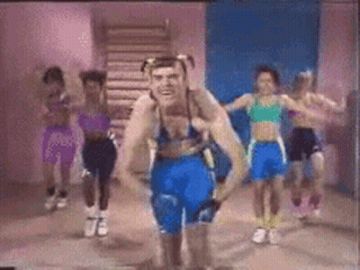 Man Carrying Woman On Shoulders GIF