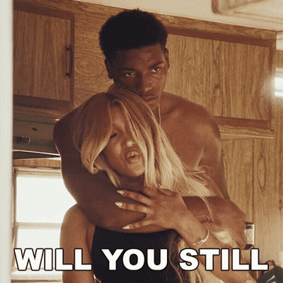 Man Carrying Woman With Will You Still GIF