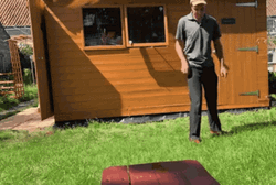 Man Cartwheel Skillful Move GIF
