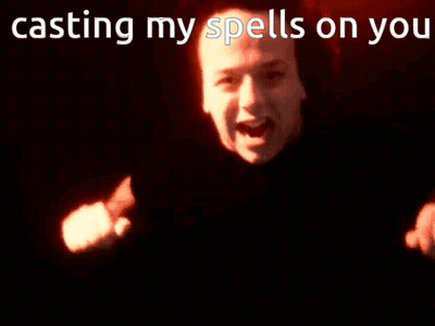 Man Casting My Spells On You GIF