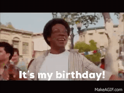 Man Celebrating Birthday GIF
