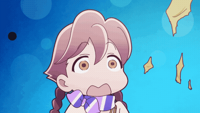 Man Choked By Monster In Striped Shirt GIF