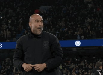 Man City Coach Pep Guardiola GIF