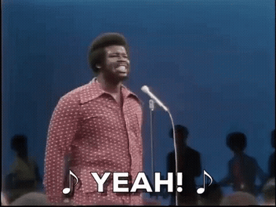 Man Clapping Hands At Microphone GIF