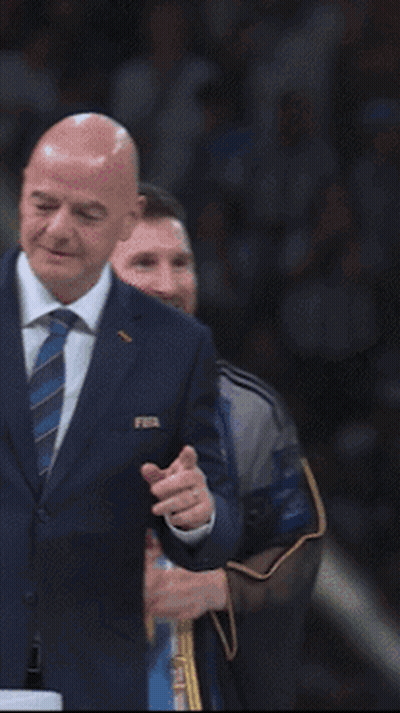 Man Clapping With Medal Around Neck GIF