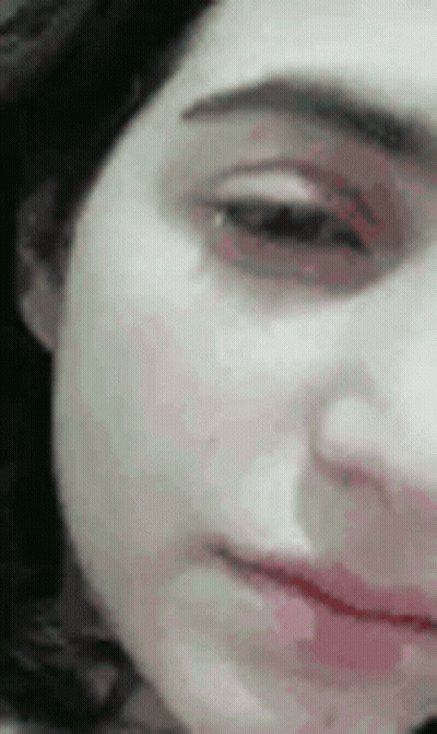 Man Close Up I've Never Worn Such Heavy Eye Make-Up GIF