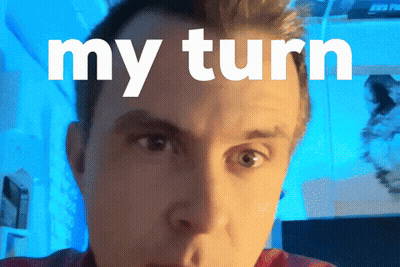 Man Close Up My Turn Behind Him GIF
