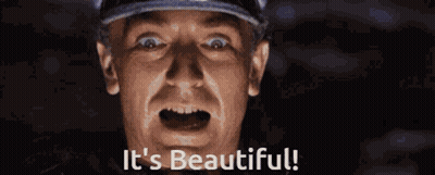 Man Close Up Saying It's Beautiful GIF