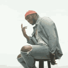 Man Counting And Licking Fingers GIF