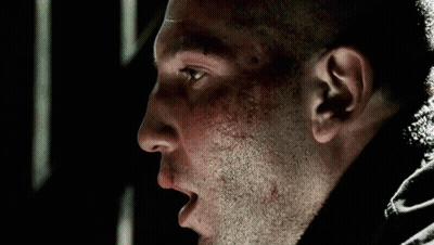 Man Covering Bloodied Mouth GIF