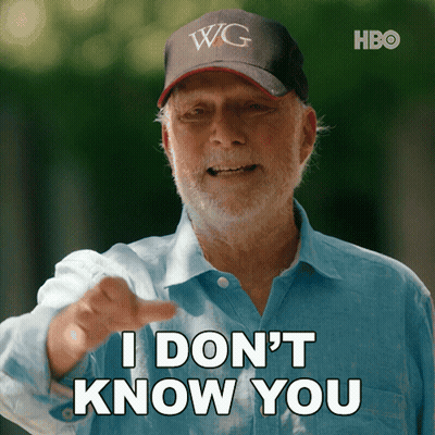 Man Covering Ear Saying I Don't Know GIF