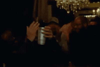 Man Covering Face With Cup GIF