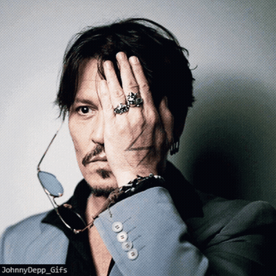 Man Covering Face With Hand Johnnydepp GIFs GIF