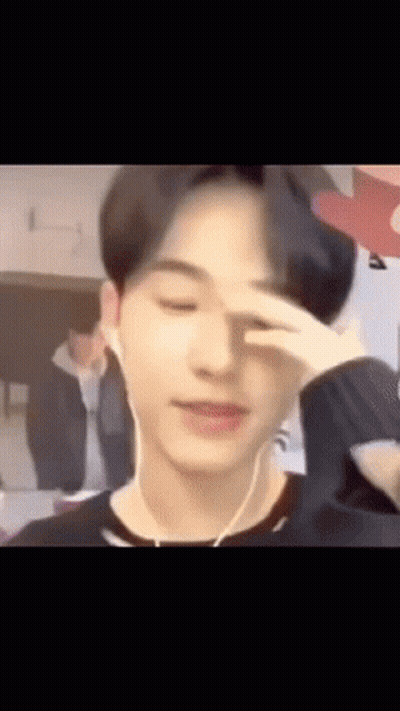 Man Covering Face With Hand GIF