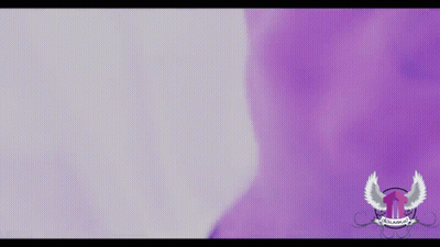 Man Covering Face With Hands In Purple And White GIF
