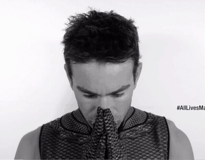 Man Covering Face With Hands GIF