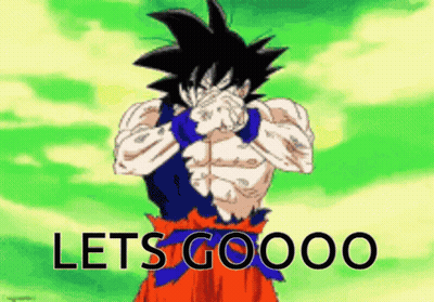 Man Covering Face With Hands Saying Lets Goooo GIF